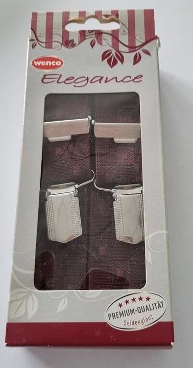 Wenco Hosenträger Elegance Rot