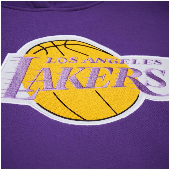 Actual product image Mitchell & Ness Fleece Hoody ORIGINS Los Angeles Lakers - XX (XXL)