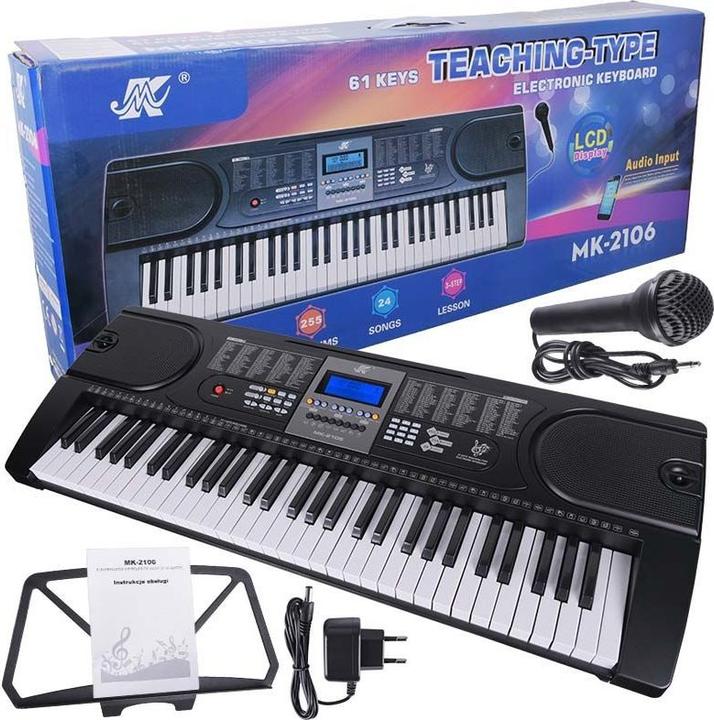 No Name MK 2106 KEYBOARD Children's organ keys for teaching