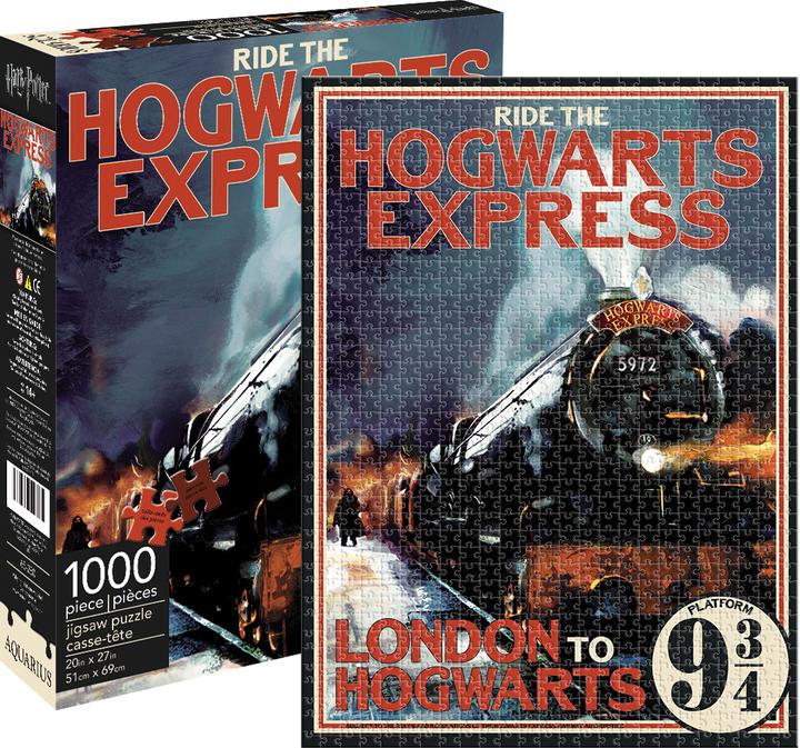 Actual product image Aquarius Harry Potter puzzle Poudlard Express (1000 pièces) (1000 pieces)