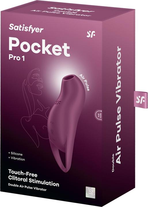 Productafbeelding Satisfyer Pocket Pro 1 Paars