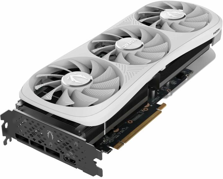 Actual product image Zotac GeForce RTx4070Ti SUPR TrntyWhte (16 GB)