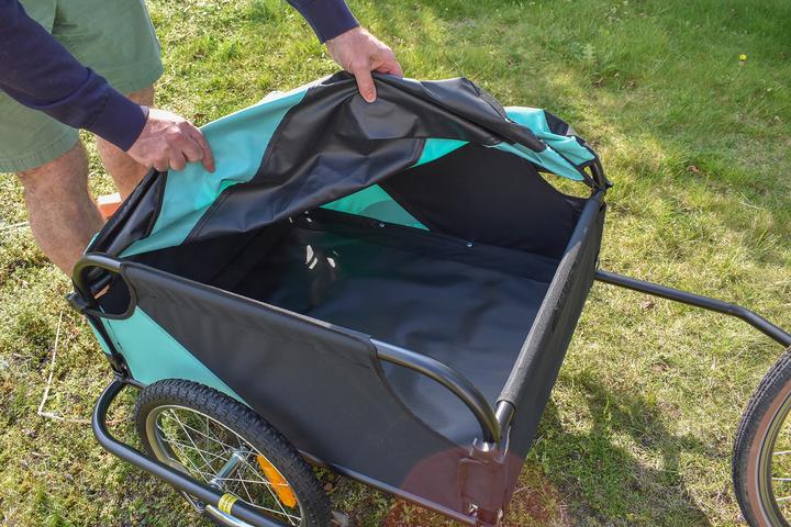 Actual product image Storag Remorque Velo Bachee