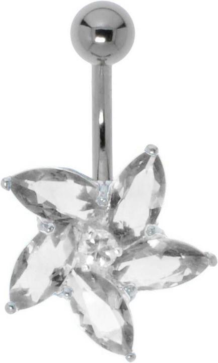 Immagine prodotto Bijouteria Piercing ventre (Acciaio inossidabile, Argento 925, Zirconia)