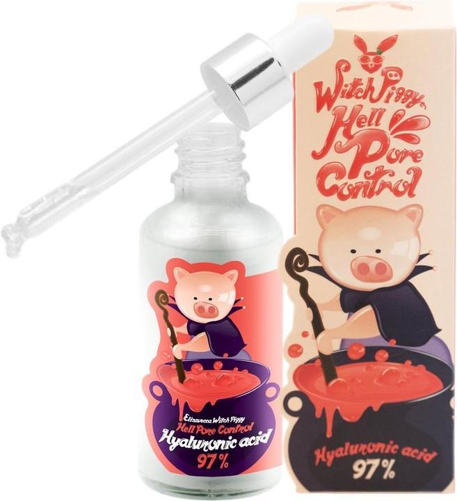 Actual product image Elizavecca Witch Piggy Hell Pore Control Hyaluronic Acid Serum 50ml/1.7 Ounce (50 ml)