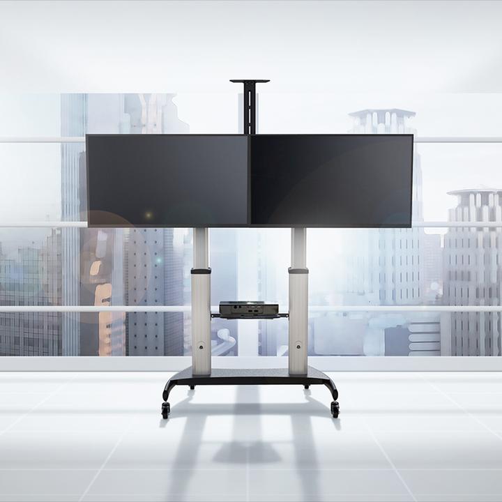 Produktbild LogiLink TV-/Monitorwagen 37-60"" höhenverstellbar (60", 50 kg)