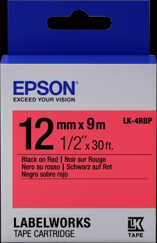 Energy Label Epson Label Cassette Lk-4rbp (1.20 cm, Red)