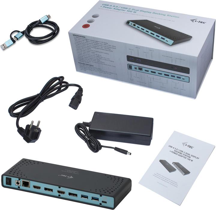 Image du produit i-tec Dualdock (USB-C, 14 Ports)