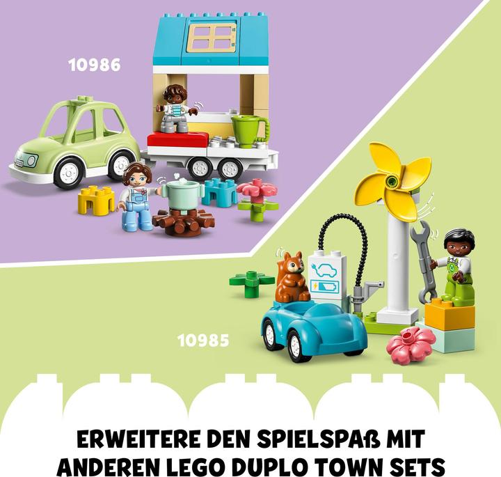 Actual product image LEGO 10990 Construction site with construction vehicles (10990)
