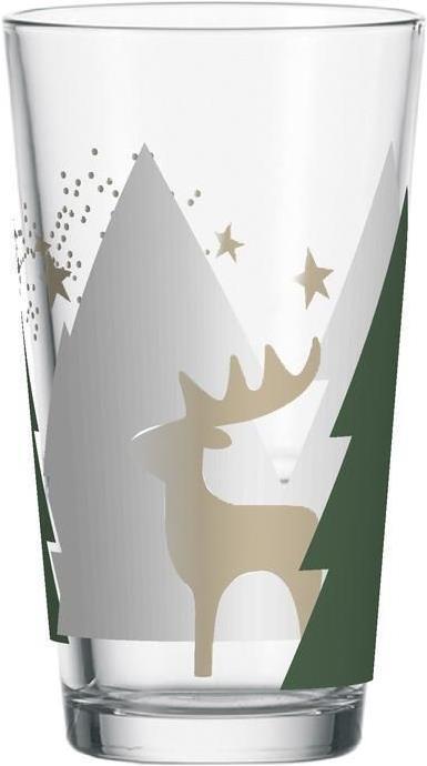 Produktbild Leonardo Trinkglas Natale 6er Set Elch (0.33 l, 6 x)