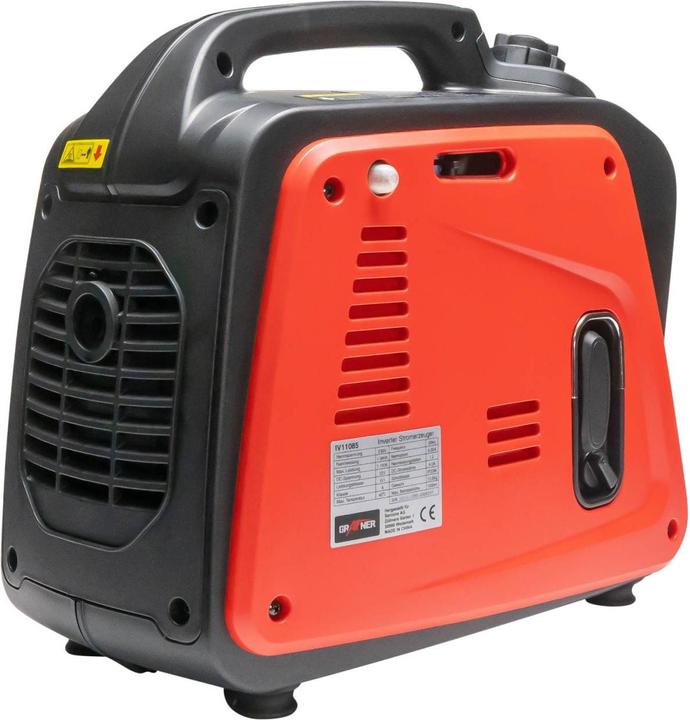 Produktbild Grafner Inverter Stromerzeuger Notstromaggregat Benzin IV11085 (1100 W, 3 l)