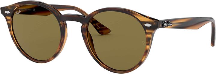 Stripped Red Havana, Dark Brown