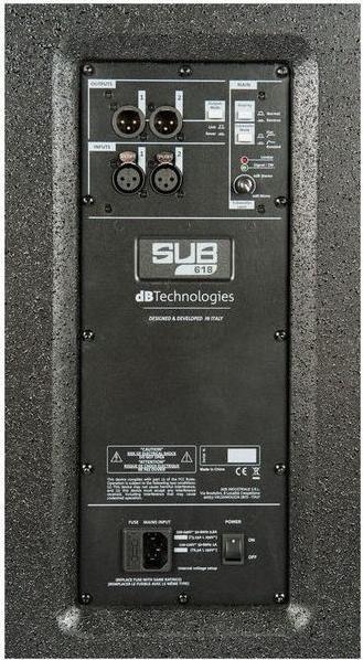 Actual product image dB Technologies Sub-618 (Subwoofer active)