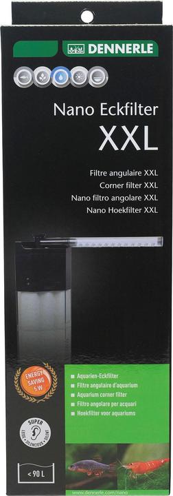 Actual product image Dennerle Nano corner filter XXL <90l (100 l, Internal filters, Fresh water)