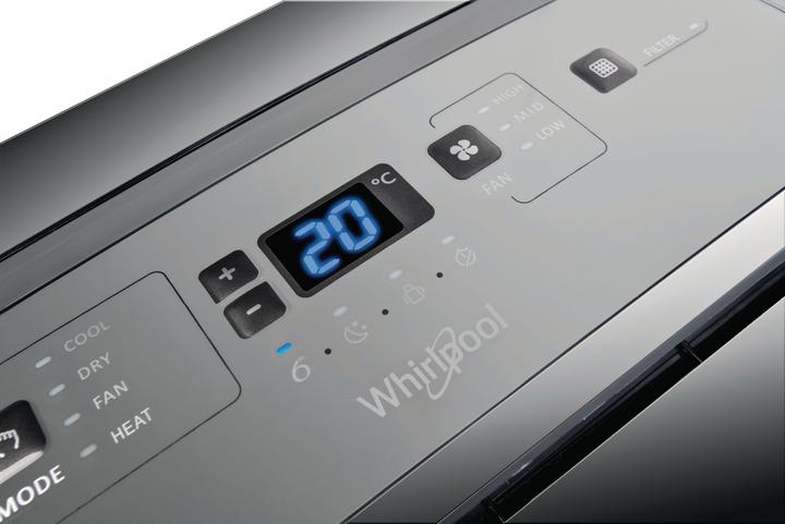 Immagine prodotto Whirlpool Condizionatore PACB 29CO 9000 BTU, nero (25 m², 9500 BTU/h)