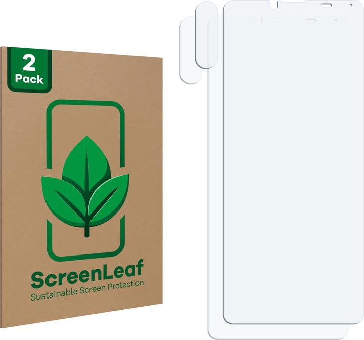 Image du produit ScreenLeaf Film de protection durable Protection d'écran Film clair transparent (2 pièce(s), Sony Xperia 10 V)