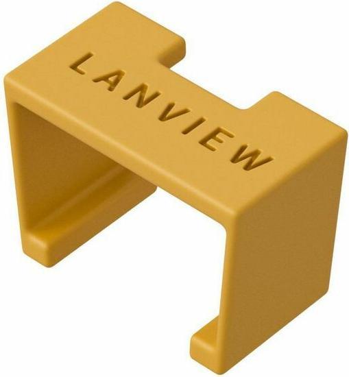 Actual product image Lanview SmartClicks Clips 20pcs Yellow