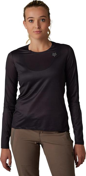 Actual product image Fox Jersey 23 W Flexair Ascent Ls Blk L (L)