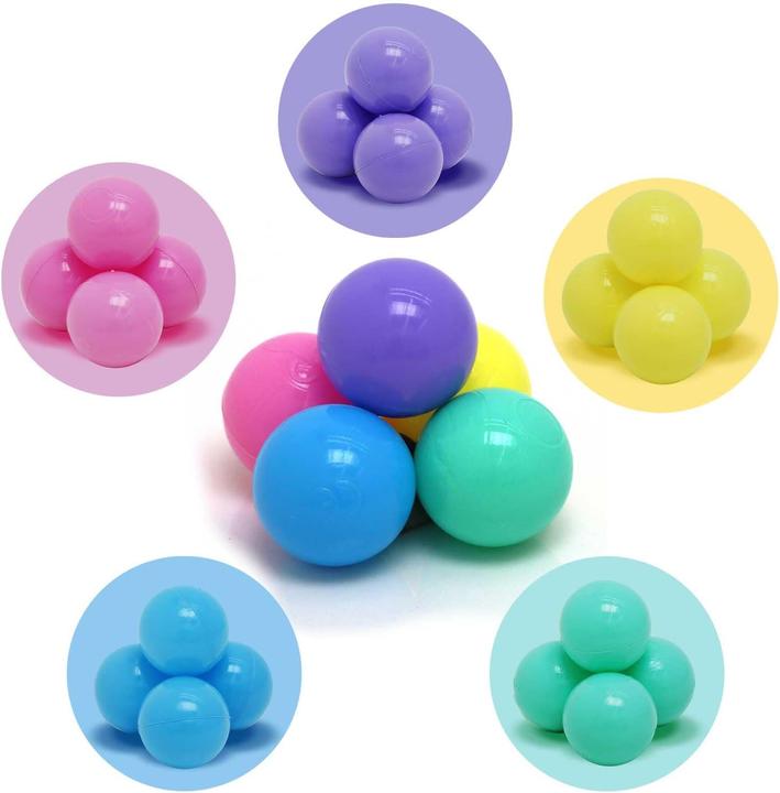 Produktbild LittleTom 1000 Stk. Bunte Bälle für Bällebad