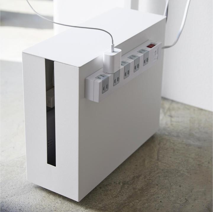 Produktbild Yamazaki Kabelbox mit Rollen TOWER