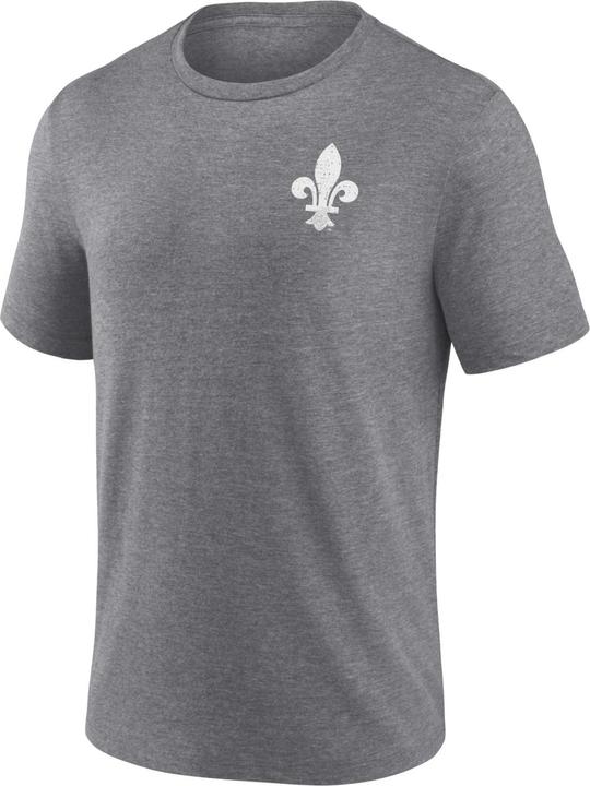 Fanatics Quebec Nordiques Tri-Blend Backprint Shirt heather grey - M (M)