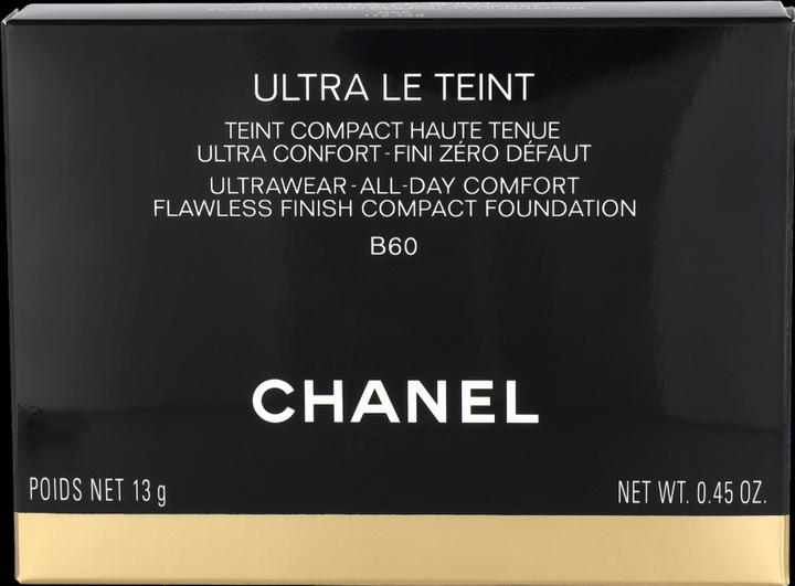 Actual product image Chanel Ultra wear All-Day Comfort Flawless Finish Compact Foundation) 13 g - Shade: B60 (B60)
