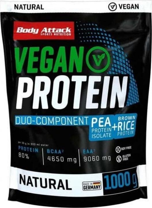 Produktbild Body Attack Vegan Protein (Neutral, 1 Stk., 1000 g)