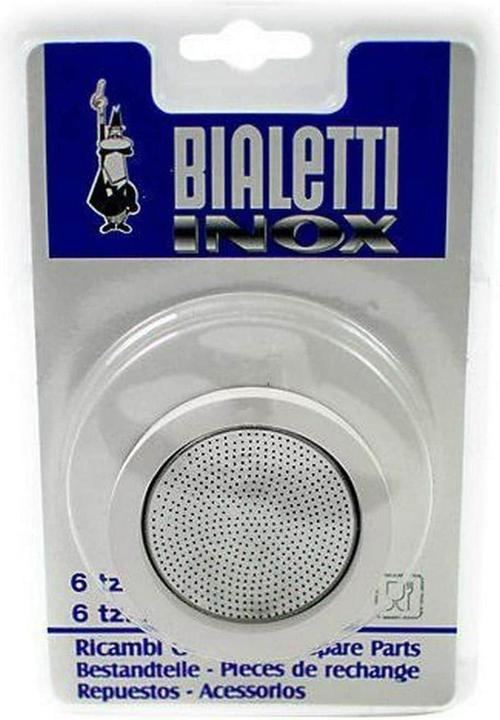 Bialetti Dichtungsring und Filterplatte, 1-2 Tassen