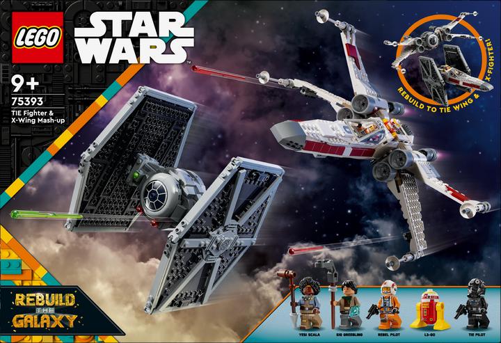 Produktbild LEGO Mashup aus TIE Fighter & X-Wing (75393, LEGO Star Wars)