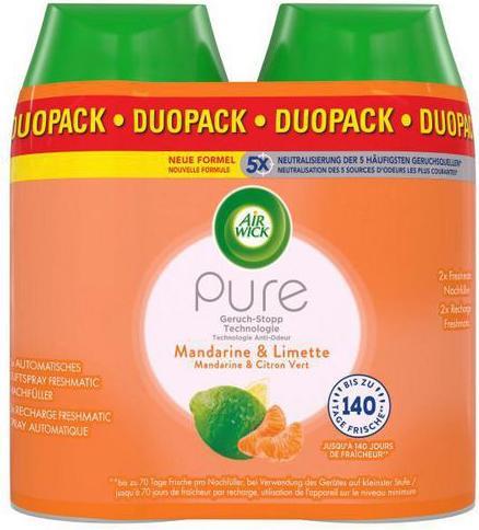 Produktbild Air Wick Lufterfrischungsspray Nachfüllung 3239103 Freshmatic 2 Stück