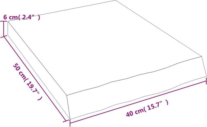 Produktbild VidaXL Emerald (40 x 6 x 50 cm)