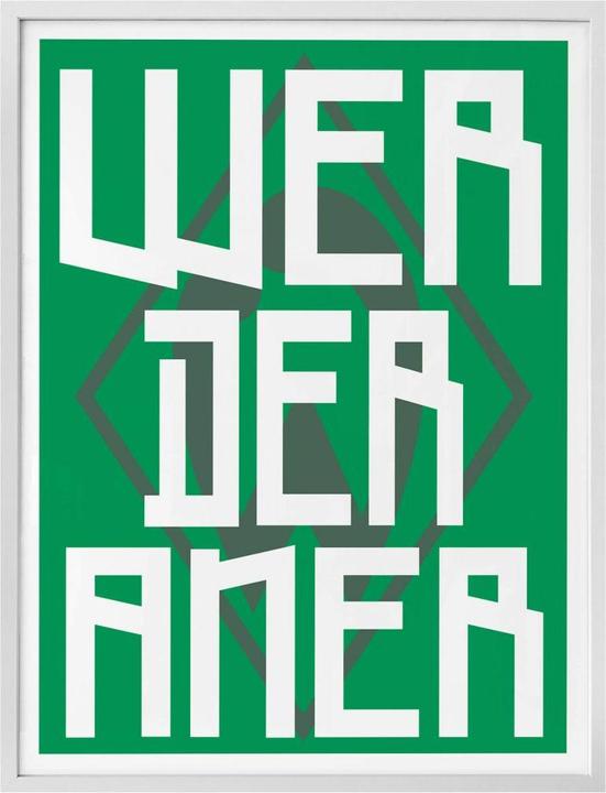Produktbild SV Werder Bremen Werder Bremen - Werderaner (120 x 150 cm)