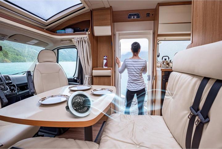 Image du produit Grundig Lampe de camping avec ventilateur