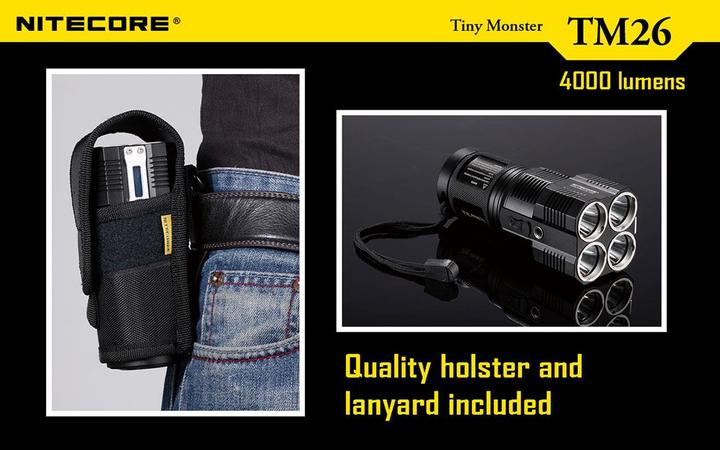Produktbild Nitecore TM26 QuadRay (14.20 cm, 4000 lm)