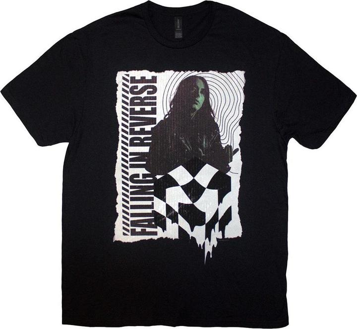 Immagine prodotto Falling In Reverse 21 Chequered Maglietta Adulto Unisex (XXL)