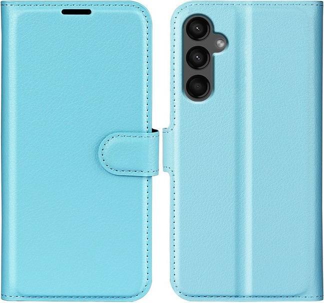 Actual product image MU Classic Litchi Leather Bookcover Series (Samsung Galaxy A15 5G)