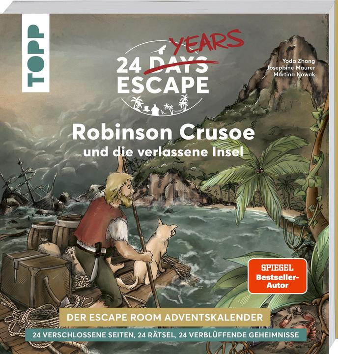 24 days Escape - Daniel Defoes Robinson Crusoe und die verlassene Insel (Tedesco, Yoda Zhang, 2023)