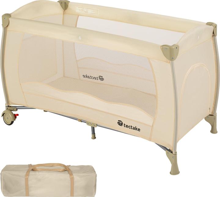 Produktbild tectake Kinderreisebett mit Transporttasche