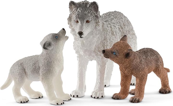 Schleich Wolf mother with puppies