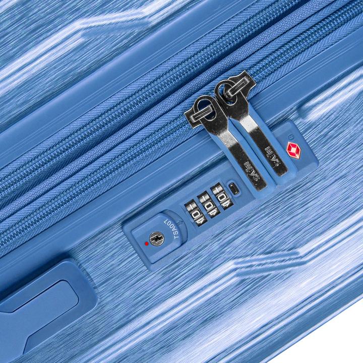 Actual product image Heys Xtrak -matkalaukku, j????nsininen (126 l, L (90 - 115l))