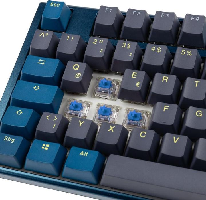Actual product image Ducky One 3 Daybreak gaming keyboard, RGB LED - MX blue (DE, Cable)