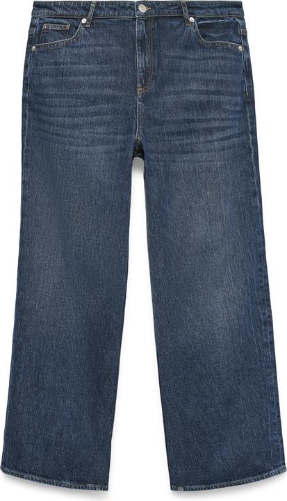 Vero Moda VMTESSA Hohe Taille Weiter Beinschnitt Jeans Weit geschnitten