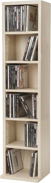 Produktbild tectake CD Standregal (21 x 20 x 90 cm)
