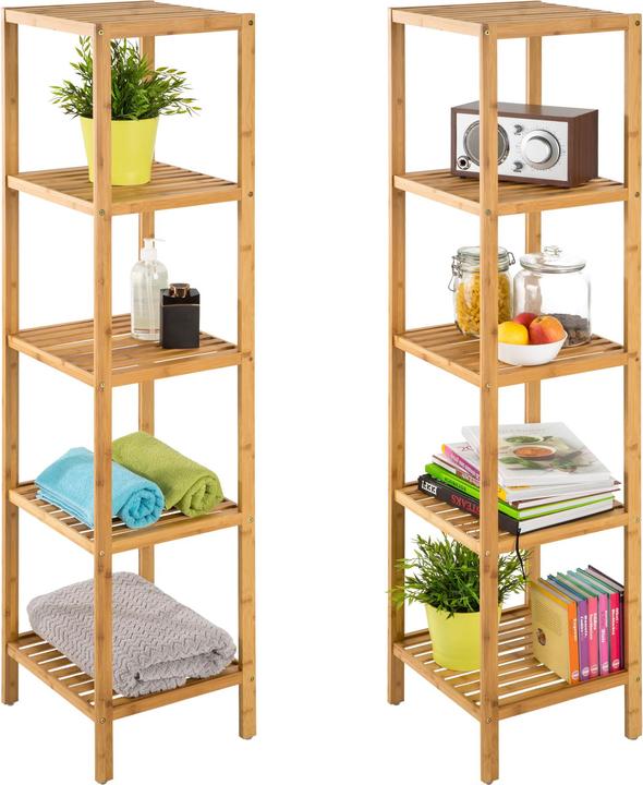 Produktbild tectake Bambus (33 x 33 x 141 cm)