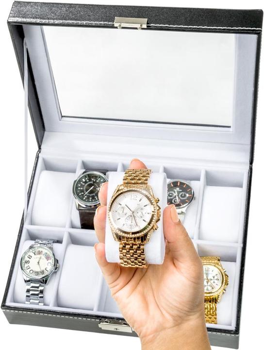 Actual product image tectake Uhrenbox