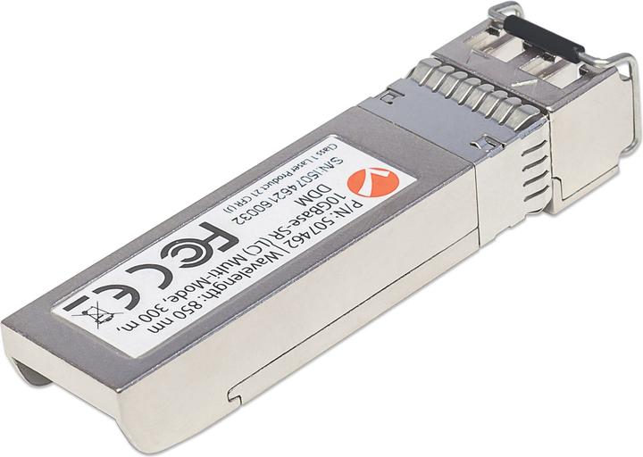 Immagine prodotto Intellinet Ricetrasmettitore SFP+ Mini-GBIC da 10 gigabit per porta multimodale in fibra ottica 10GBase-SR LC