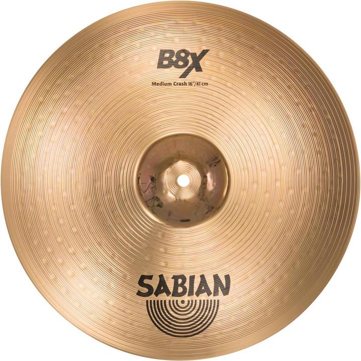 Produktbild Sabian SA B8X Medium Crash 16" (16", Becken)