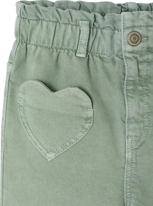 Image du produit Vertbaudet Mädchen Paperbag-Hose mit Herztaschen (110)