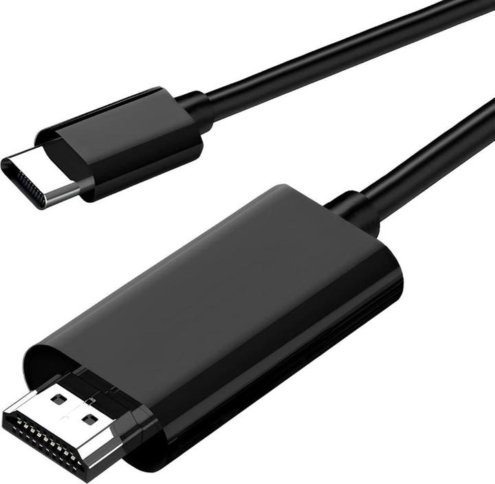 PowerGuard USB-C to HDMI Monitor TV 4K Ultra HD Connection 30Hz 2m (HDMI)