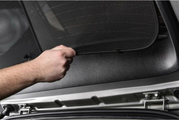 Actual product image Carshades Sun visors for Volvo V50 from 2004 to 2012